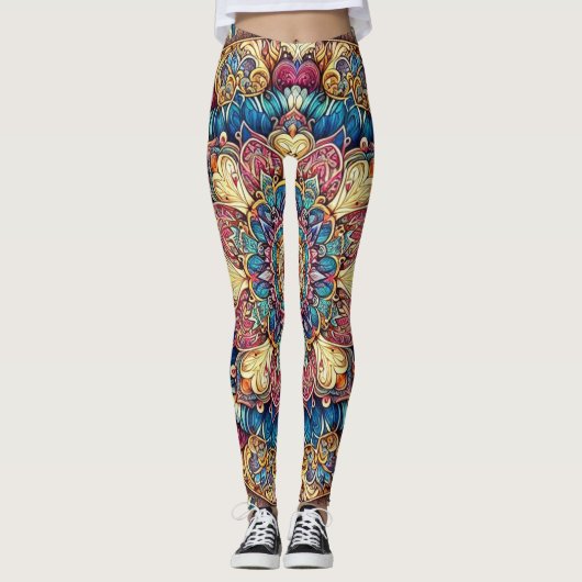 Mandala Leggings (Vorderseite)