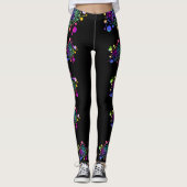 Mandala Leggings Fun Color Galaxy Bright Star (Vorderseite)