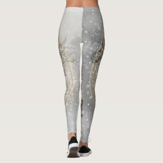 Mandala-Leggings für Yoga und Pilates Leggings (Rückseite)