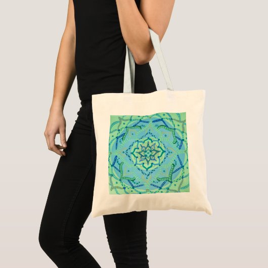 Mandala Leinwand Tasche (Vorderseite (Produkt))