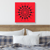 Mandala Leinwanddruck (Insitu (Schlafzimmer))