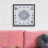 Mandala Leinwanddruck (Insitu (Wohnzimmer))