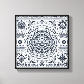 Mandala Leinwanddruck (Vorderseite)