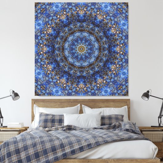Mandala Leinwanddruck (Insitu (Schlafzimmer))