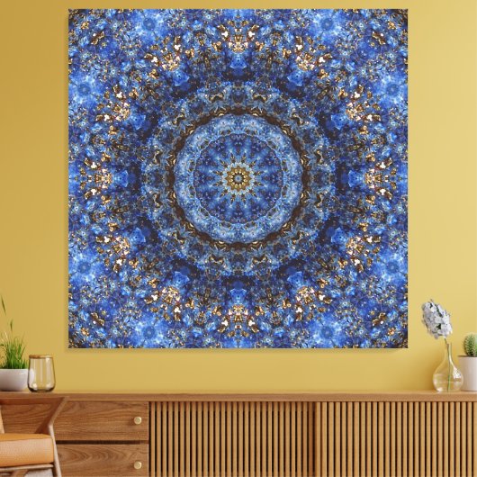 Mandala Leinwanddruck (Insitu (Wohnzimmer))