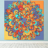 Mandala Leinwanddruck (Insitu (Holzboden))