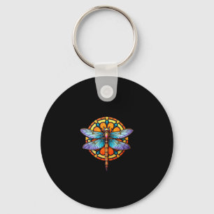 Mandala Libelle Leuchtende Heilige Geometrie Spiri Schlüsselanhänger