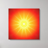 Mandala-Lichtgeist Leinwanddruck (Vorderseite)