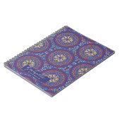 Mandala Lila Notizblock (Linke Seite)