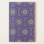 Mandala Lila Planer (Rückseite)