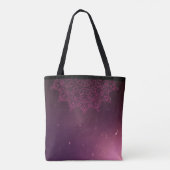 Mandala lila Tasche (Rückseite)
