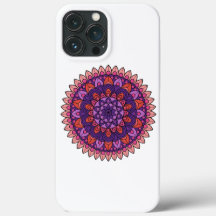 Mandala lila und rosa