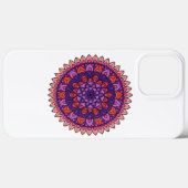Mandala lila und rosa Case-Mate iPhone hülle (Rückseite (Horizontal))
