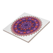 Mandala lila und rosa fliese (Seite)