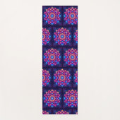 Mandala Lila Yogamatte (Vorderseite)