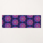 Mandala Lila Yogamatte (Vorderseite (Horizontal))