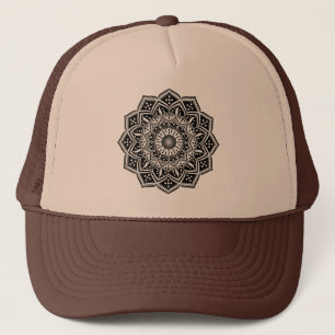 Mandala-LKW-Fahrerhut Truckerkappe