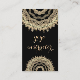 MANDALA LOGO INDIVIDUELL ANGEPASSTER YOGA-INSTRUKT VISITENKARTE
