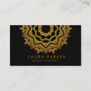 Mandala-Lotos-Blumen-Yoga-Meditation holistisch Visitenkarte