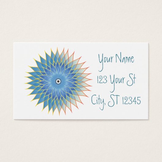 Mandala Lotus Blossom Thunder_Cove (Vorderseite)