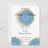 Mandala Lotus Blossom Thunder_Cove Einladung (Vorderseite)