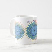 Mandala Lotus Blossom Thunder_Cove Kaffeetasse (Vorderseite Links)