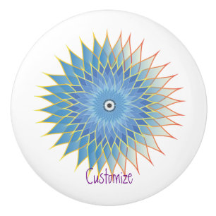 Mandala Lotus Blossom Thunder_Cove Keramikknauf