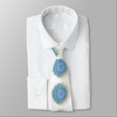 Mandala Lotus Blossom Thunder_Cove Krawatte (Gebunden)