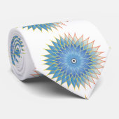 Mandala Lotus Blossom Thunder_Cove Krawatte (Gerollt)