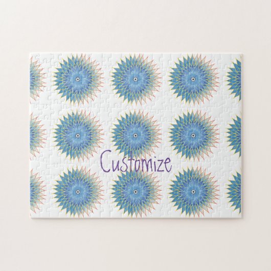 Mandala Lotus Blossom Thunder_Cove Puzzle (Horizontal)