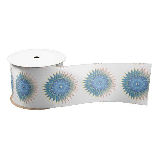 Mandala Lotus Blossom Thunder_Cove Satinband (Spule)