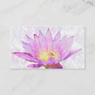 MANDALA LOTUS KUNDIERTER YOGA INSTRUCTOR VISITENKARTE