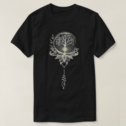 Mandala Lotus Unalome Tree of Life Tank Top (Design vorne)