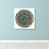 Mandala Lumina Leinwanddruck (Insitu (Holzboden))