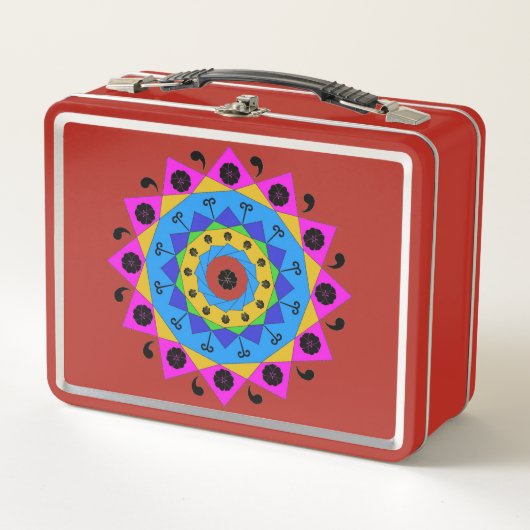Mandala Lunch Box (Vorderseite)