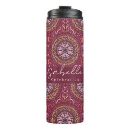 Mandala Magenta Thermosbecher