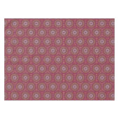 Mandala Magenta Tischdecke (Vorderseite (Horizontal))