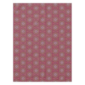 Mandala Magenta Tischdecke (Vorderseite)