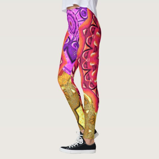 Mandala Magic Fire Power Leggings (Links)