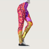 Mandala Magic Fire Power Leggings (Rechts)