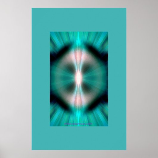 Mandala Magic Flesh Poster (Vorne)