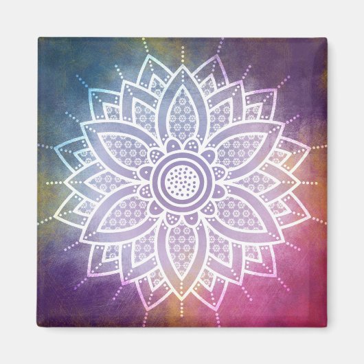 Mandala Magnet (Vorne)