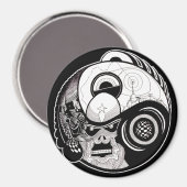 Mandala Magnet (Vorderseite/Rückseite)