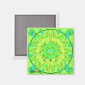 MANDALA MAGNET (Vorderseite/Rückseite)