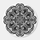 Mandala Magnet (Vorne)