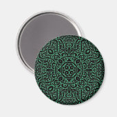 Mandala Magnet (Vorderseite/Rückseite)