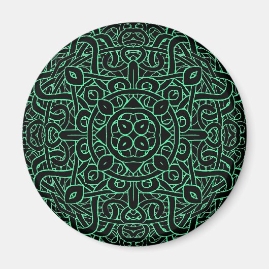 Mandala Magnet (Vorne)
