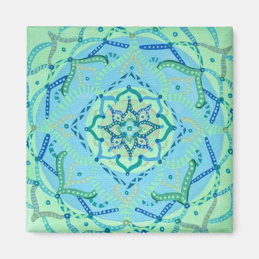 Mandala Magnet (Vorne)