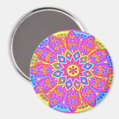 MANDALA Magnet (Vorderseite/Rückseite)
