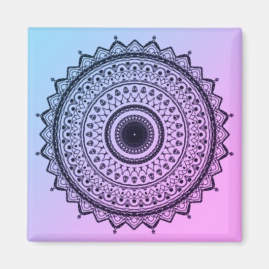 Mandala Magnet (Vorne)
